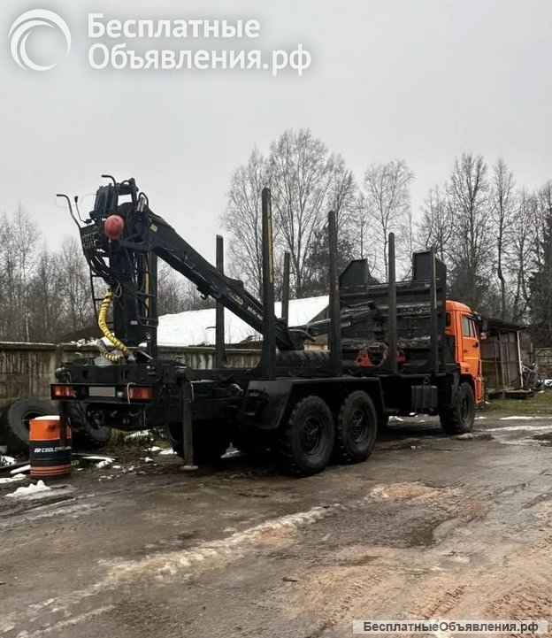 Камаз 43118 с манипулятором Велмаш Вм8