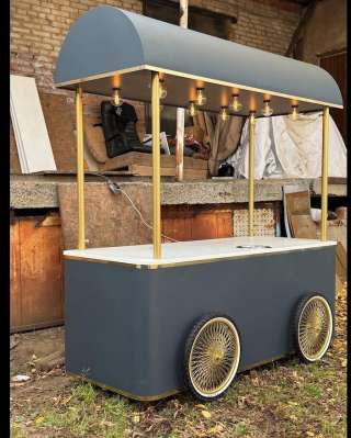 Тележка для кофе Carrettino Retro премиум