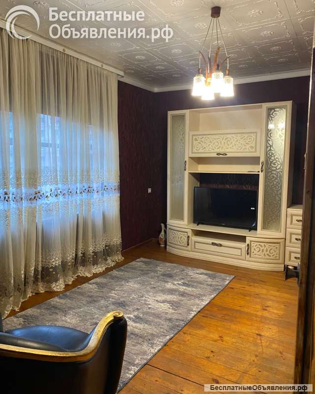 Сдается 4-ехкомнатная квартира в п.Агудзера