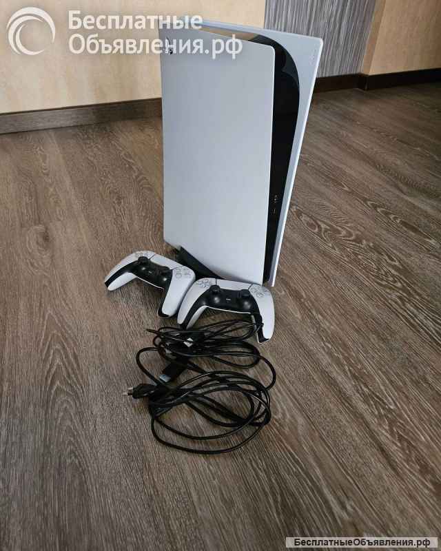 PlayStation 5, аккуратное использование, полный комплект