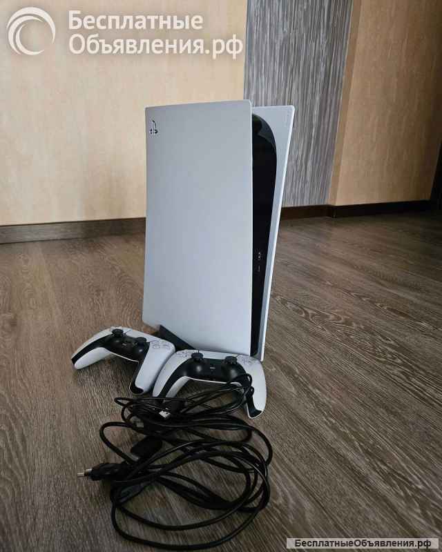 PS5, сброшена до заводских настроек, готова к продаже