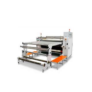 8-ми головочный высокоскоростной сублимационный термопринтер + рулонный каландровый термопресс L1908