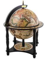 Глобусы бары настольные и напольные