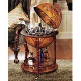 Глобусы бары настольные и напольные