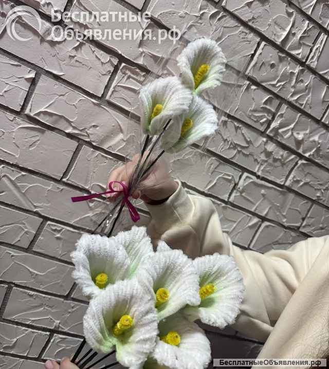 Фигурки-магнитики из гипса на все праздники, цветы