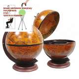 Катаны, казачьи шашки, бары глобусы