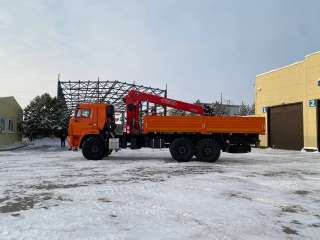 Бортовой КАМАЗ 43118-23027-50 с КМУ Horyong 216