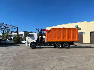 Металловоз на базе КАМАЗ 65115-3094-48 с ГМУ ВМ10-74