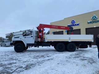 Бортовой УРАЛ 6х6 с КМУ Horyong 216