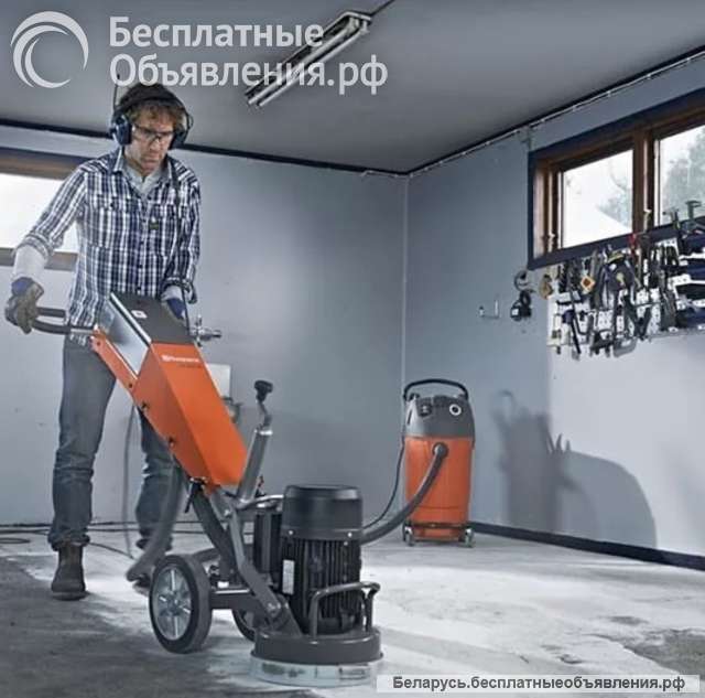 Шлифовка бетонных полов