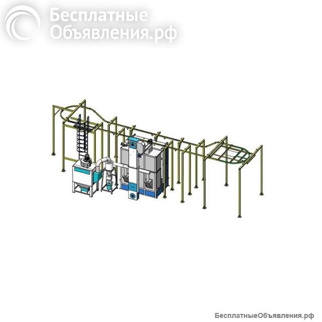 Автоматическая подвесная пескоструйная машина MZ-XGWB1820-8A