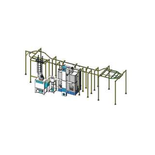 Автоматическая подвесная пескоструйная машина MZ-XGWB1820-8A