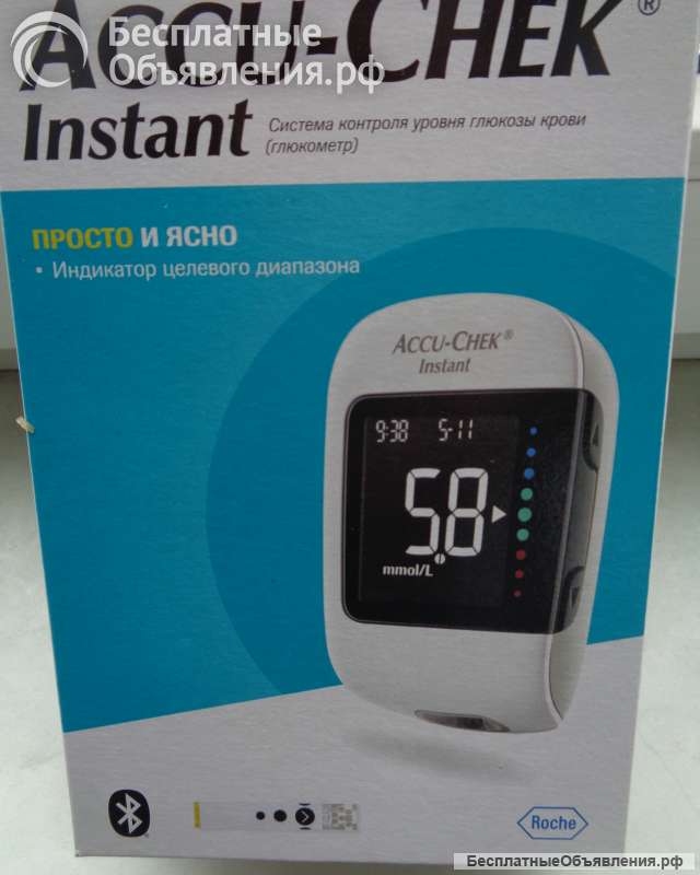 Accu-CHEK instant Датчик измерения уровня сахара в крови