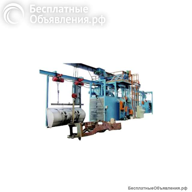 Дробеметная установка подвесного (кранового) типа QT37100