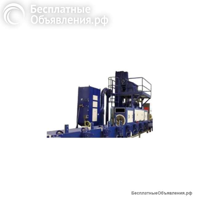 Дробеметная установка для очистки внутренней/ наружной стороны трубы QGW80-150