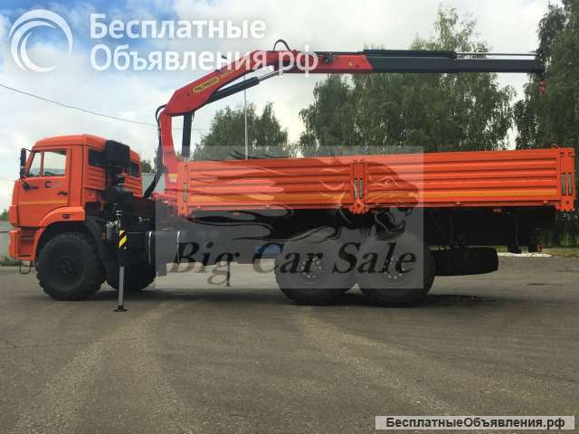 Бортовой автомобиль КАМАЗ 43118-3027-48 с КМУ ИМ-150N