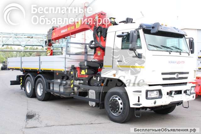 Бортовой автомобиль КАМАЗ 65117-104020-49 с КМУ ИТ200