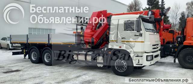 Бортовой автомобиль КАМАЗ 65117-104020-49 с КМУ ИМ-320