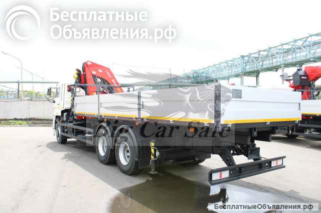 Бортовой автомобиль КАМАЗ 65117-104020-49 с КМУ ИМ-320