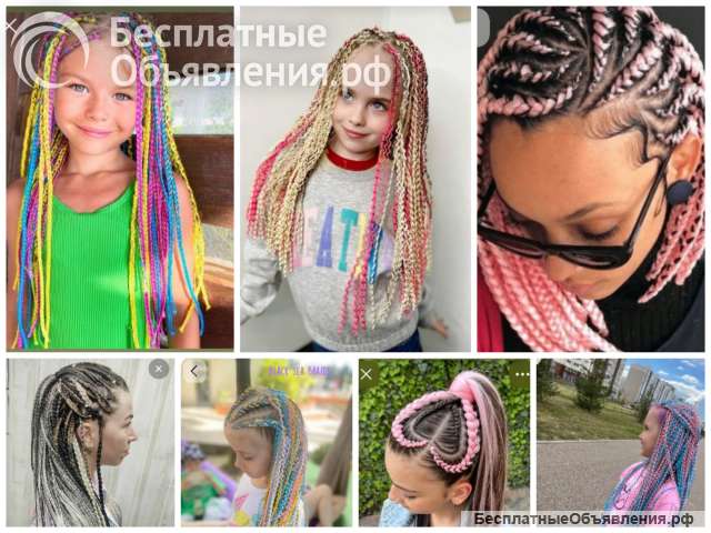 Плетение афрокос
