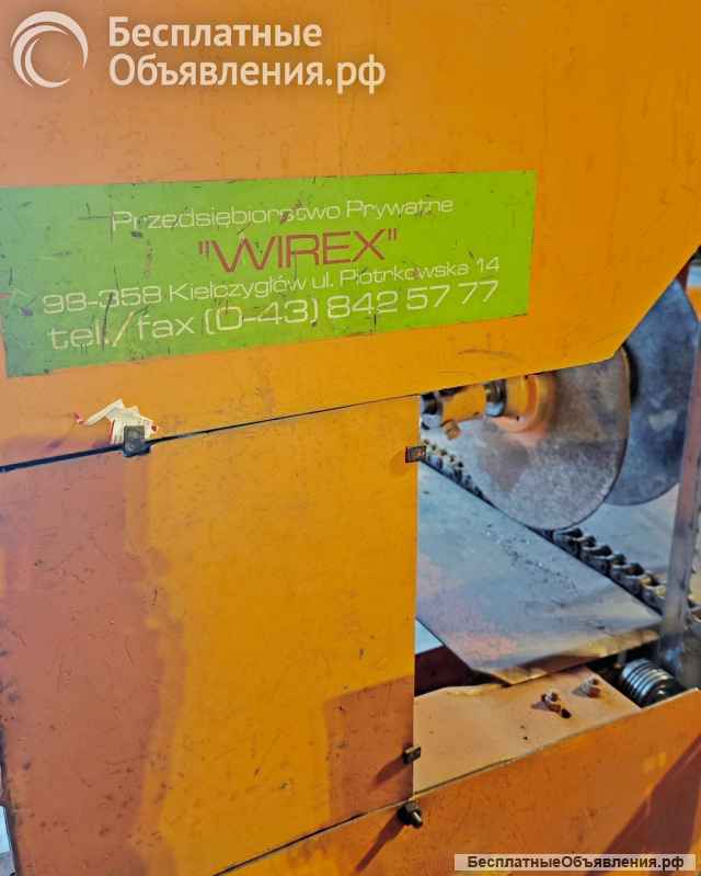 Вертикальная ленточная пилорама Wirex типа CZ-2/CZP-2