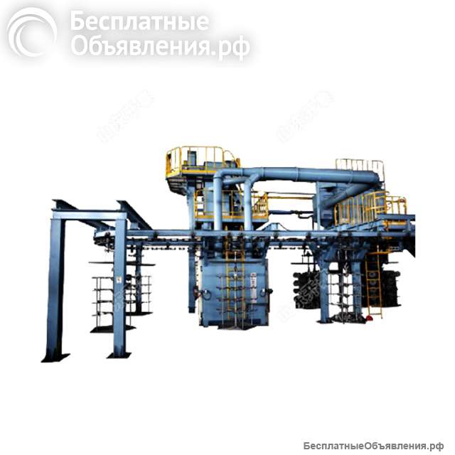 Проходная дробеметная машина Q383/Q483