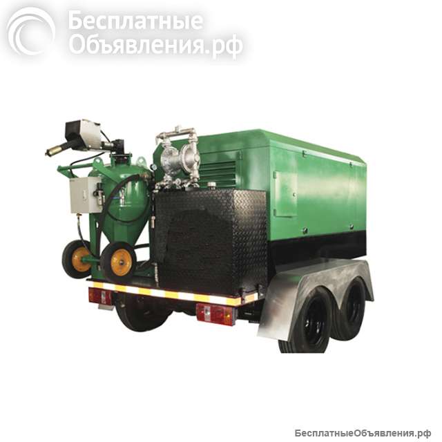 Передвижной комплекс гидроабразивной обработки DB500