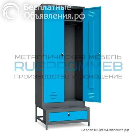 Шкафы металлические для одежды от RUSPROMMEB - долговечность, универсальность, выгода