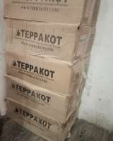 Плитки террокотовые, огнеупорные для каминов и печей