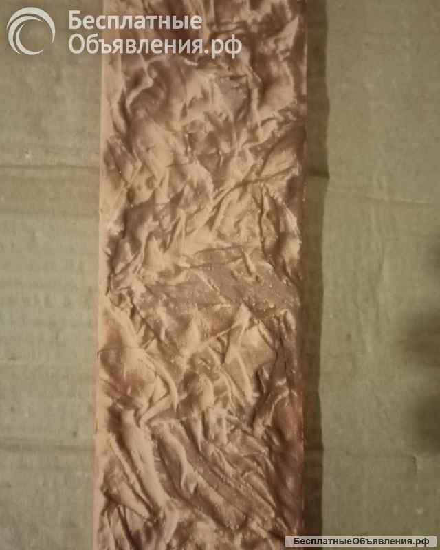 Плитки террокотовые, огнеупорные для каминов и печей