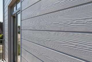 Фиброцементный сайдинг цветной и под дерево 3D