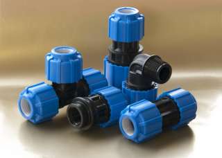 Компрессионные фитинги для ПНД труб