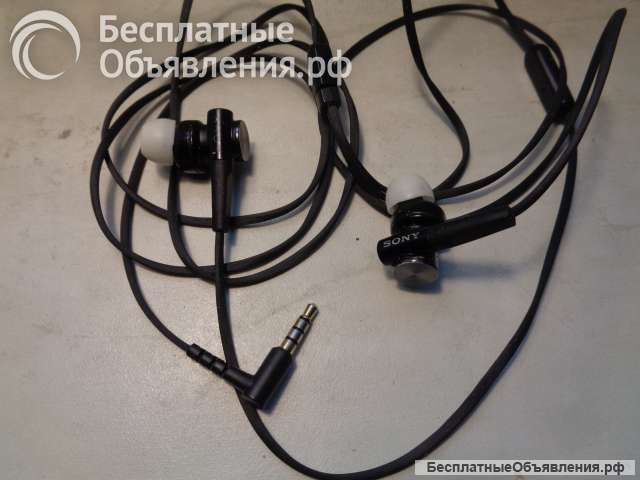 Наушники головные SONY для мобильного телефона и полета