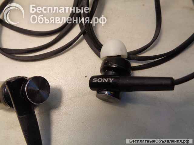 Наушники головные SONY для мобильного телефона и полета