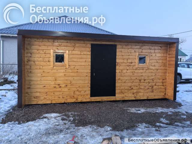 Изготовление хозблоков, бань, сараев