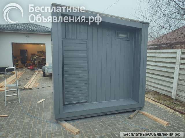 Изготовление хозблоков, бань, сараев