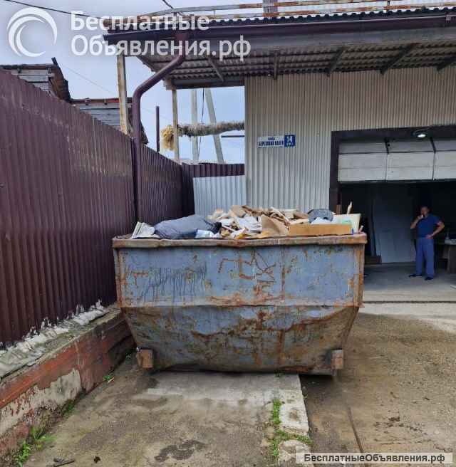 Вывоз мусора контейнерами 8, 20, 27м3 и ГАЗелями 8-14м3