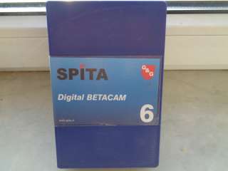 SPITA Digital BETACAM DBC6 ЧИСТЯЩАЯ КАССЕТА