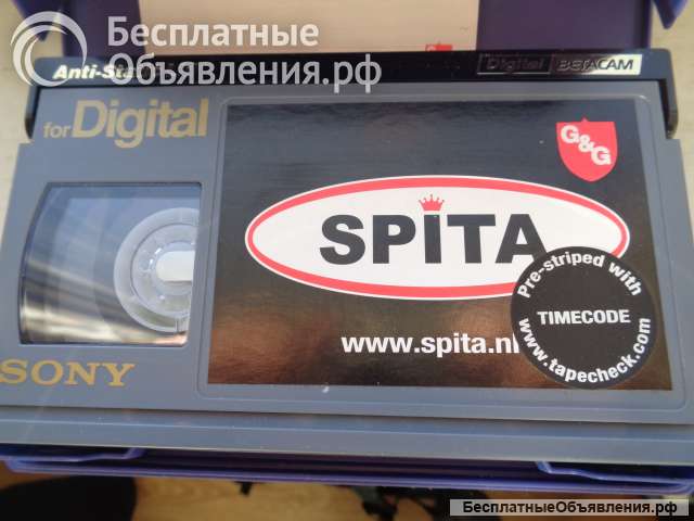 SPITA Digital BETACAM DBC6 ЧИСТЯЩАЯ КАССЕТА