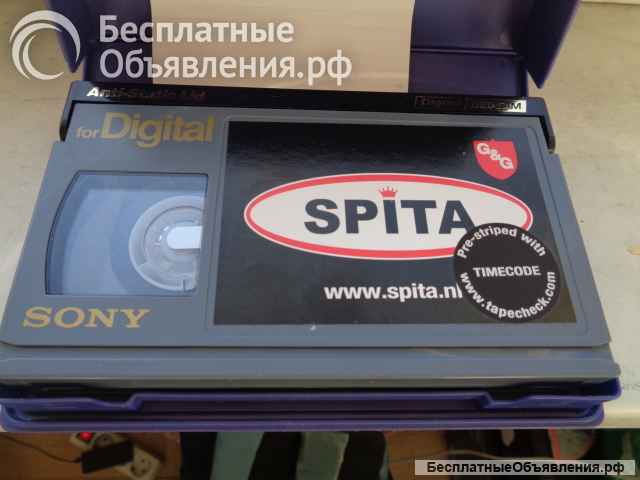 SPITA Digital BETACAM DBC6 ЧИСТЯЩАЯ КАССЕТА