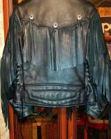 Мужская косуха с бахромой Alberto Premium