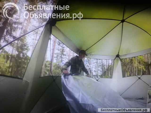 Палатка шатёр автомат 6 гранный стенка 4,2 м