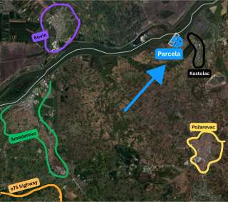 Земельный участок на продажу/в аренду - участок на Дунае, идеально подходящий для строительства дач