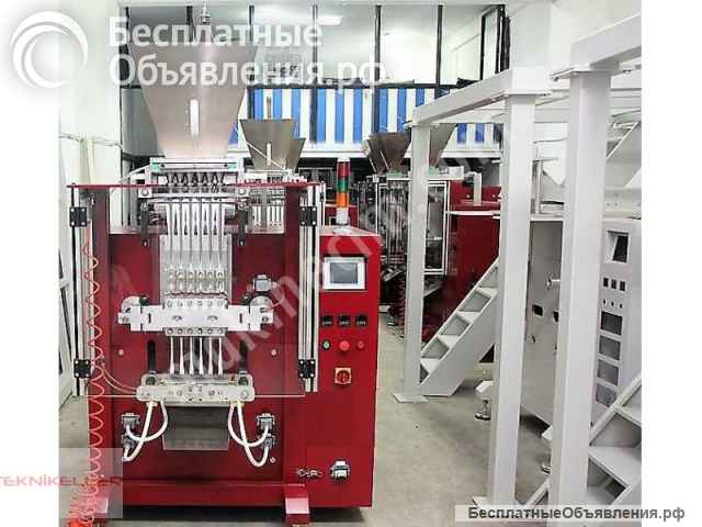 Упаковочно-фасовочное оборудование в стики (тюбики)