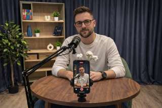 Студия для записи подкастов и видео в Москве | Снято