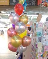 Надув шаров гелием