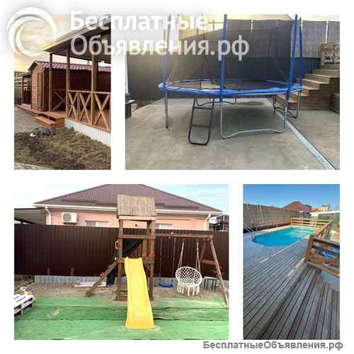 Отдых на море с теплым бассейном и баней на дровах