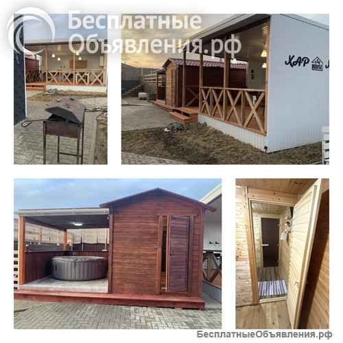 Отдых на море с теплым бассейном и баней на дровах