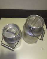 Бидоны алюминиевые, б/у, 2 и 3 литра