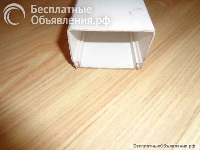 Короб для прокладки интернета "ЭЛЕКОР" 60 х 40 мм ДЛИНА 2 МЕТРА